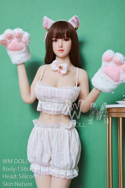Picture of 158cm/5ft2 D-cup Silicone Head Sex Doll – Imelda