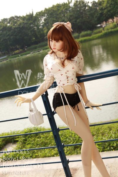 Picture of 158cm/5ft2 D-cup Silicone Head Sex Doll – Nolwenn