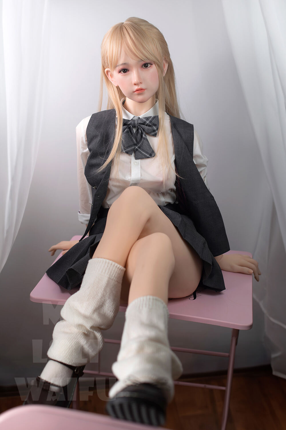 Picture of Mini Sex Doll - Hybrid Sex Doll 150cm/4ft11 C-cup Silicone Head Sex Doll – Haruki