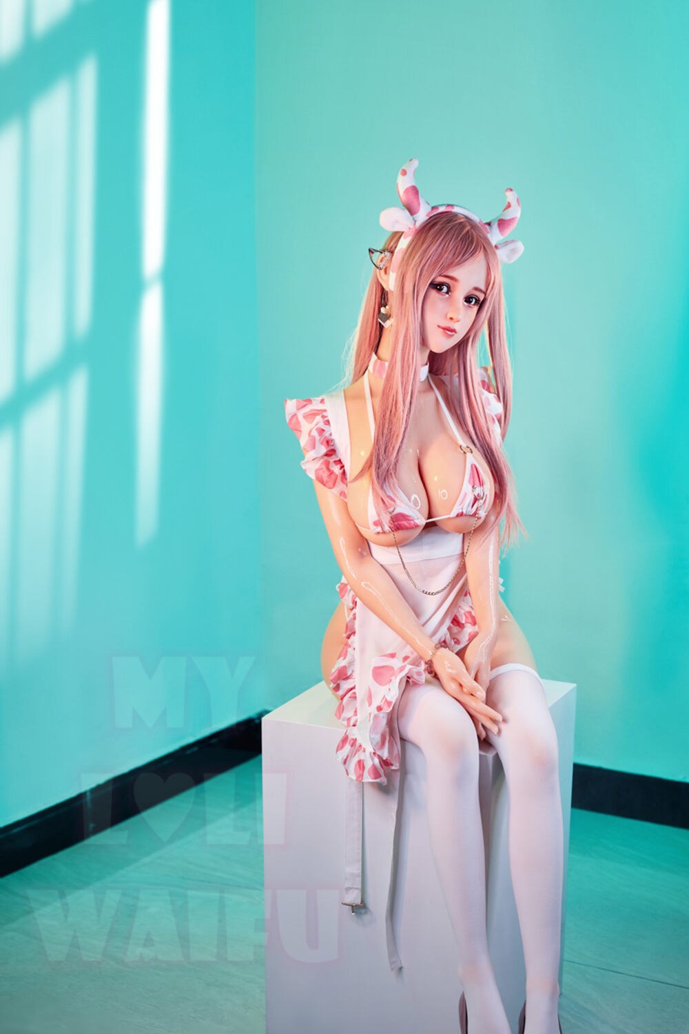 Picture of Mini Sex Doll - Hybrid Sex Doll 150cm/4ft11 D-cup Silicone Head Sex Doll – W1