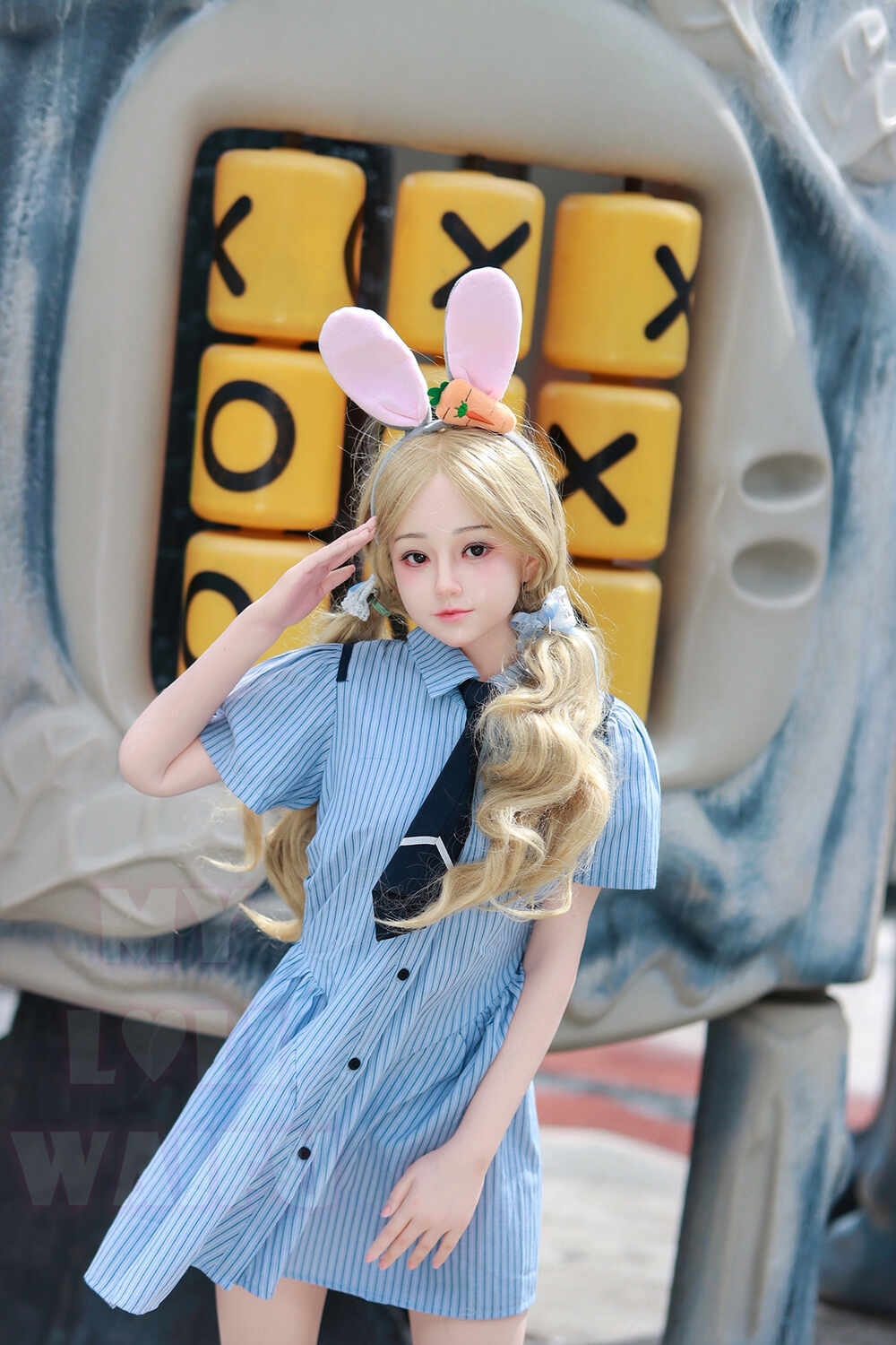 Picture of Mini Sex Doll 148cm/4ft10 B-cup Silicone Head Sex Doll – Hatsuka