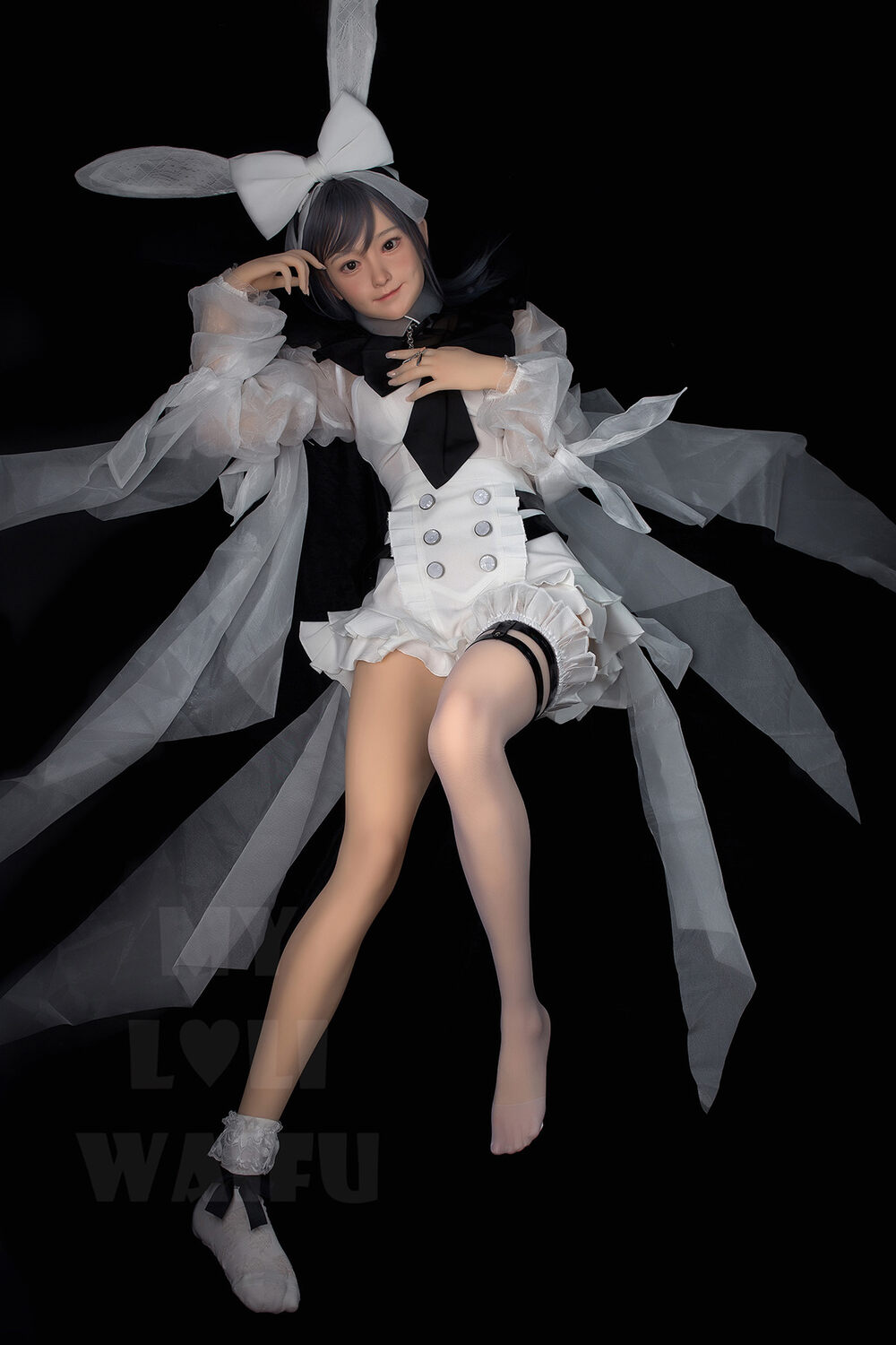 Picture of Mini Sex Doll - Hybrid Sex Doll 148cm/4ft10 B-cup Silicone Head Sex Doll – Rena