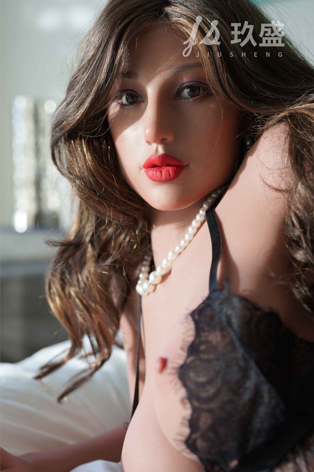 Picture of Jiusheng Female Sex Doll | 162cm/5ft4 E-cup Silicone Head Sex Doll – Gina