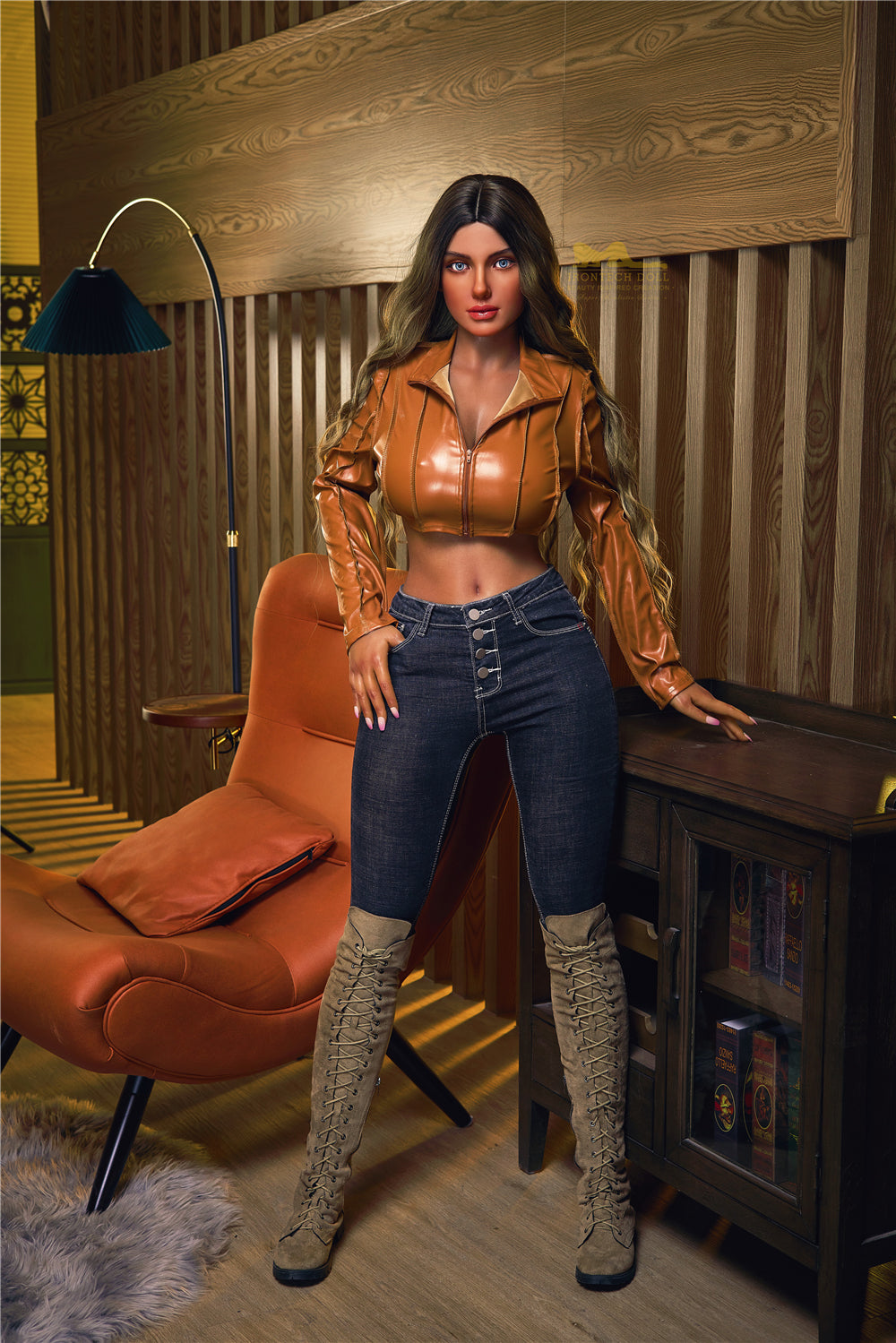 Picture of Irontech Silicone Sex Doll Luna S17(ROS Available): Latina Sex Doll (Full Silicone)