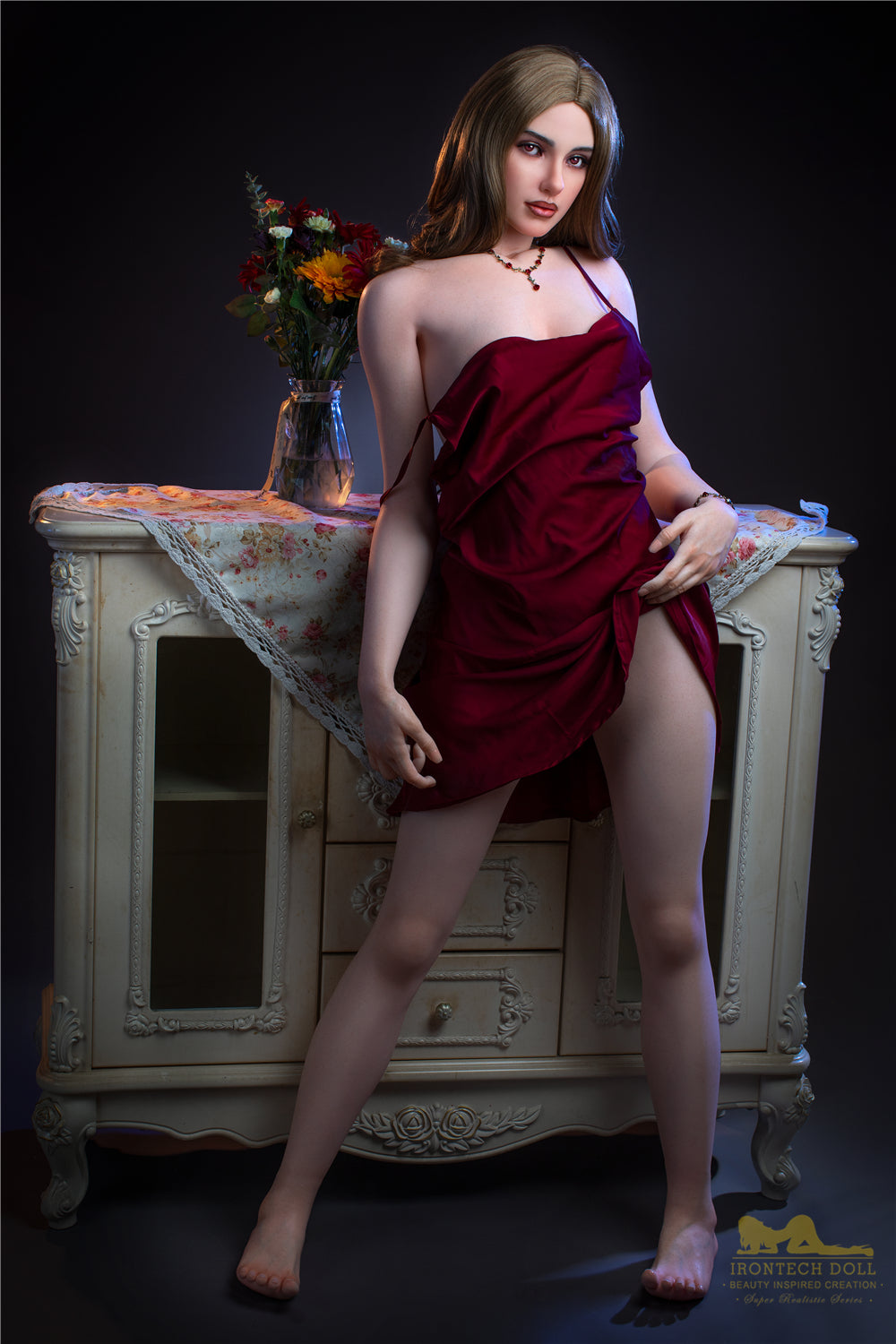 Picture of Irontech Silicone Sex Doll Luna S17(ROS Available): White Full Silicone Sex Doll