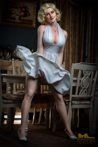 Picture of Irontech Silicone Doll Carmel S12: Irontech White Sex Doll (Full Silicone)