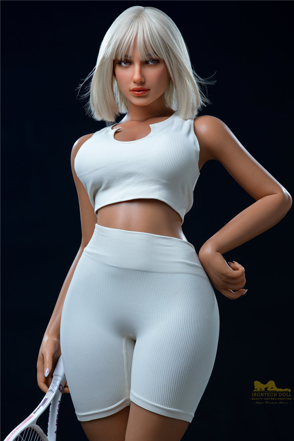 Picture of Irontech Silicone Doll Luna S17(ROS Available): Irontech Female White Sex Doll (Full Silicone)
