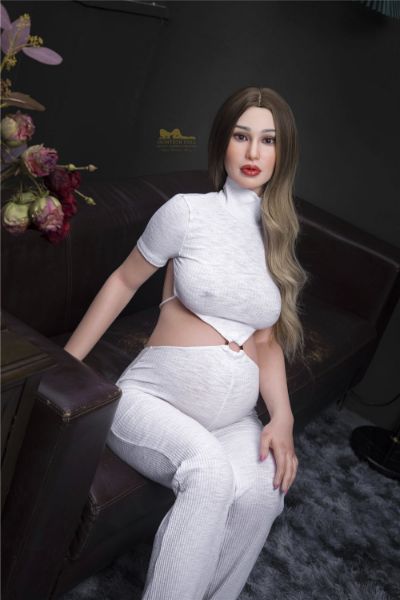 Picture of Irontech Silicone Doll Pearl S19: Irontech Pregnant White Sex Doll (Full Silicone）