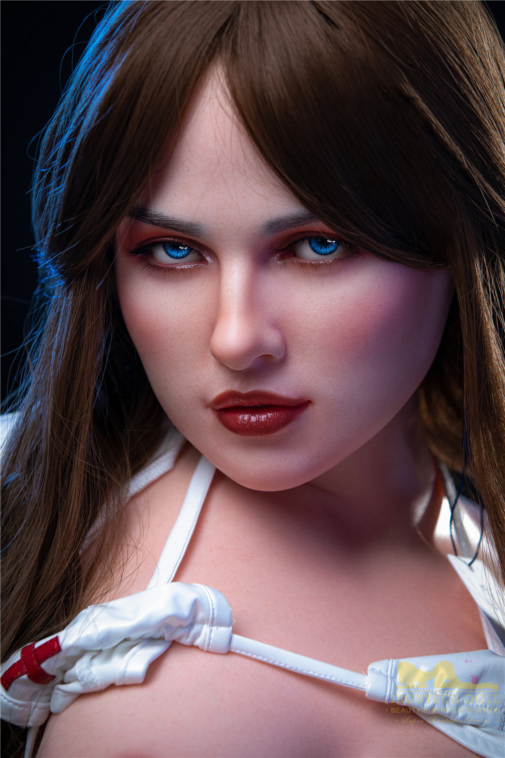 Picture of Irontech Silicone Sex Doll Hazel S18(ROS Available): White Sex Doll (Full Silicone)