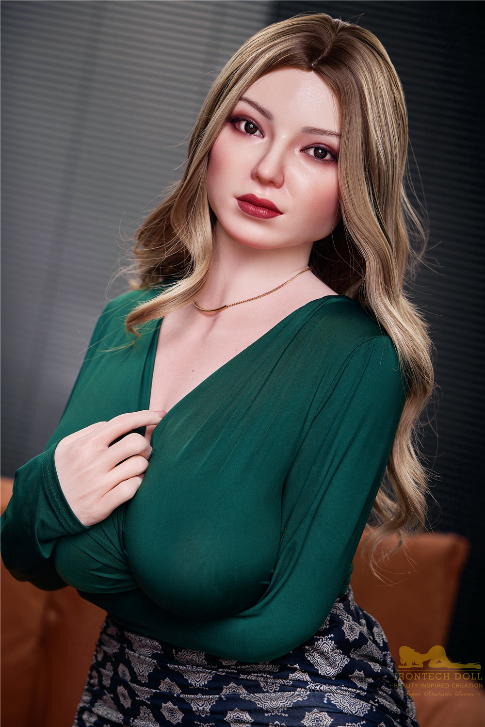 Picture of Irontech Silicone Sex Doll Maria S22: White Sex Doll (Full Silicone)