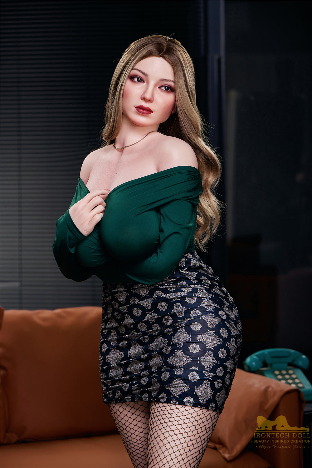 Picture of Irontech Silicone Sex Doll Maria S22: White Sex Doll (Full Silicone)