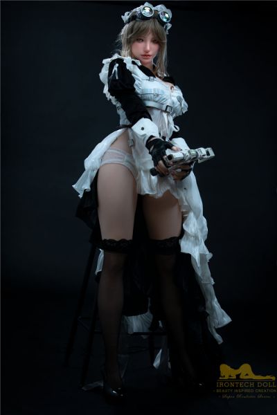 Picture of Irontech Silicone Doll Eva S15: Irontech White Sex Doll (Full Silicone)