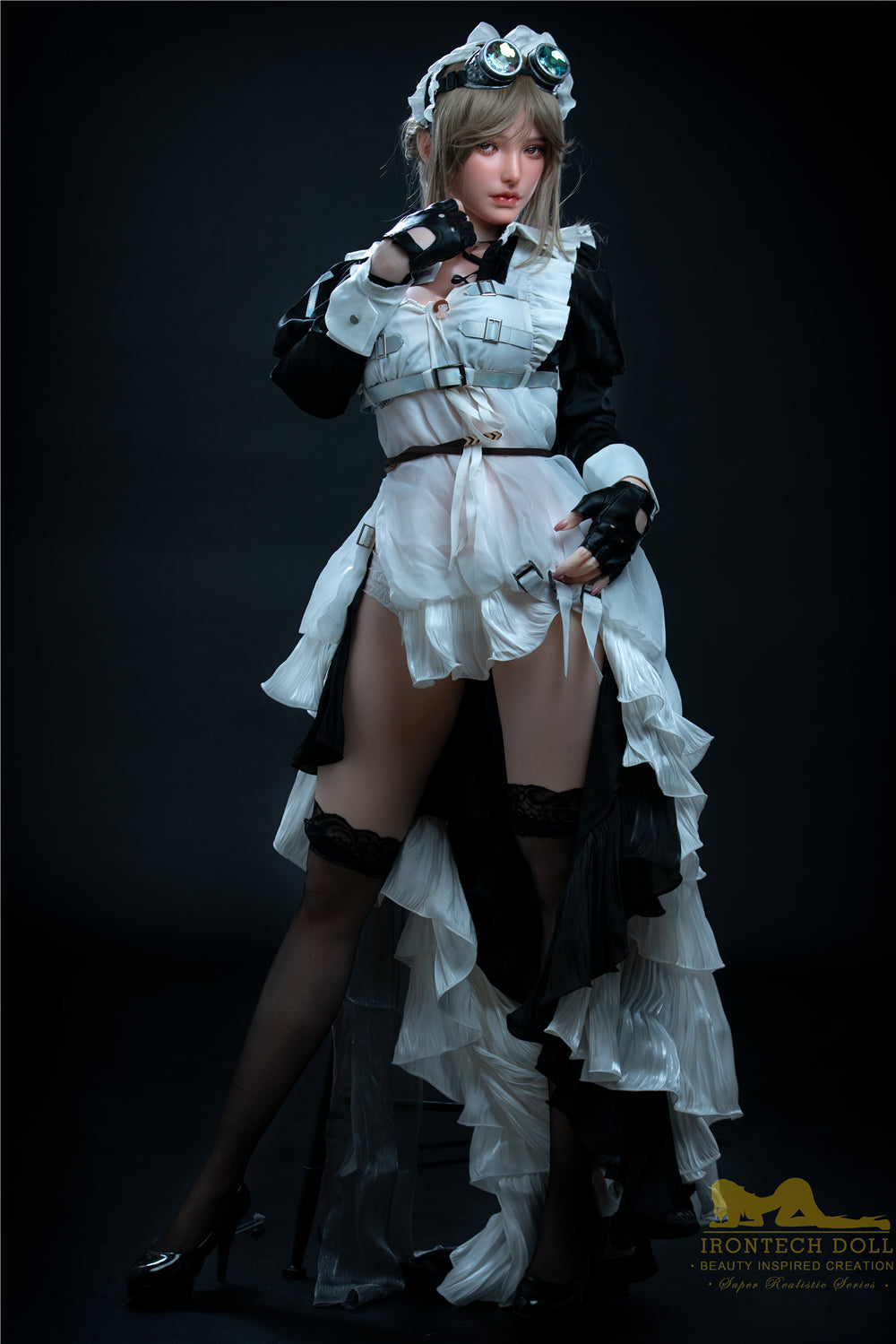 Picture of Irontech Silicone Sex Doll Eva S15: Irontech White Sex Doll (Full Silicone)