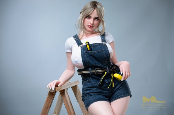 Picture of Irontech Silicone Dolls Luna S17(ROS Available): Irontech White Sex Doll (Full Silicone)