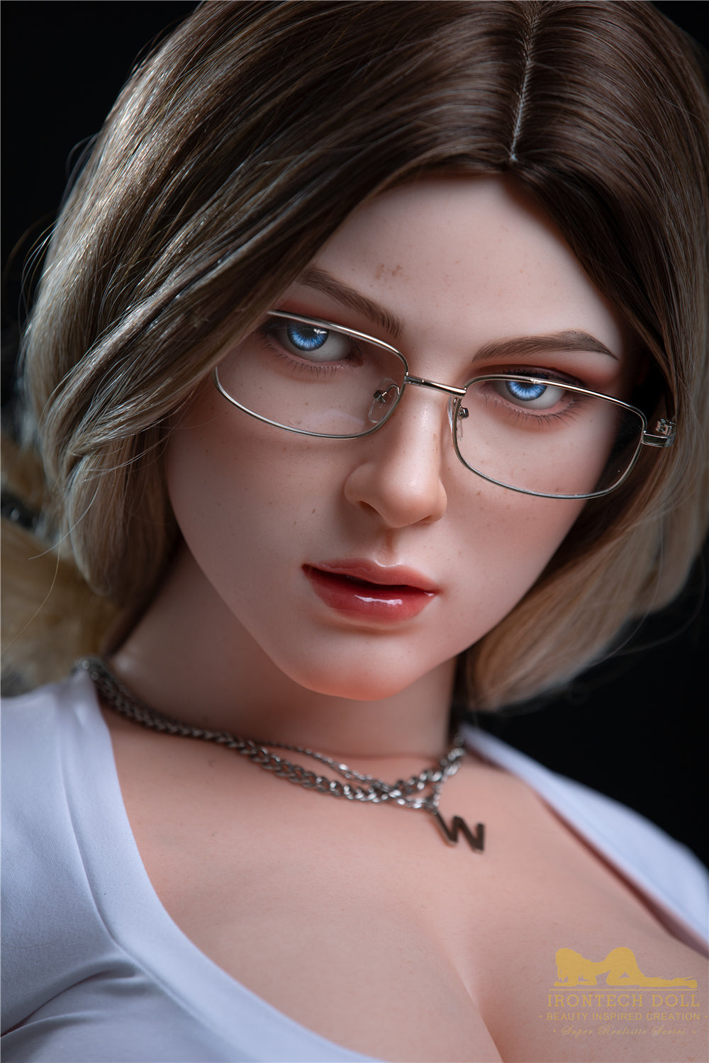 Picture of Irontech Silicone Sex Doll Fenny S29(ROS Available): White Sex Doll (Full Silicone)