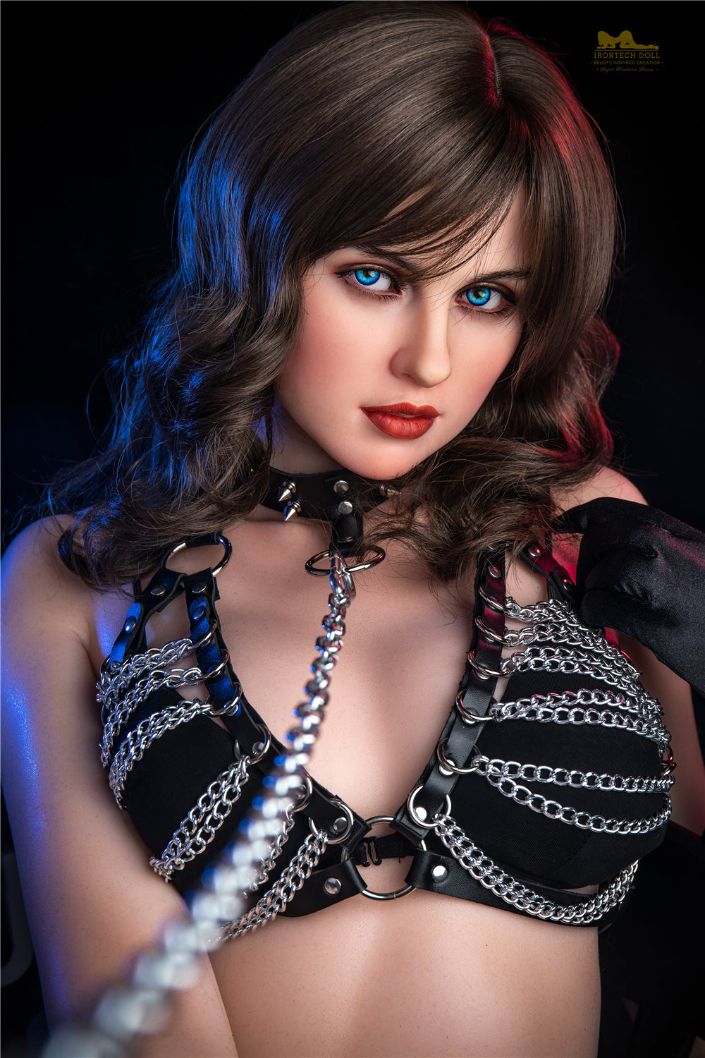 Picture of Irontech Female Silicone Doll Hazel S18(ROS Available): Irontech White Sex Doll (Full Silicone）