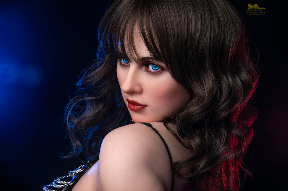 Picture of Irontech Female Silicone Doll Hazel S18(ROS Available): Irontech White Sex Doll (Full Silicone）