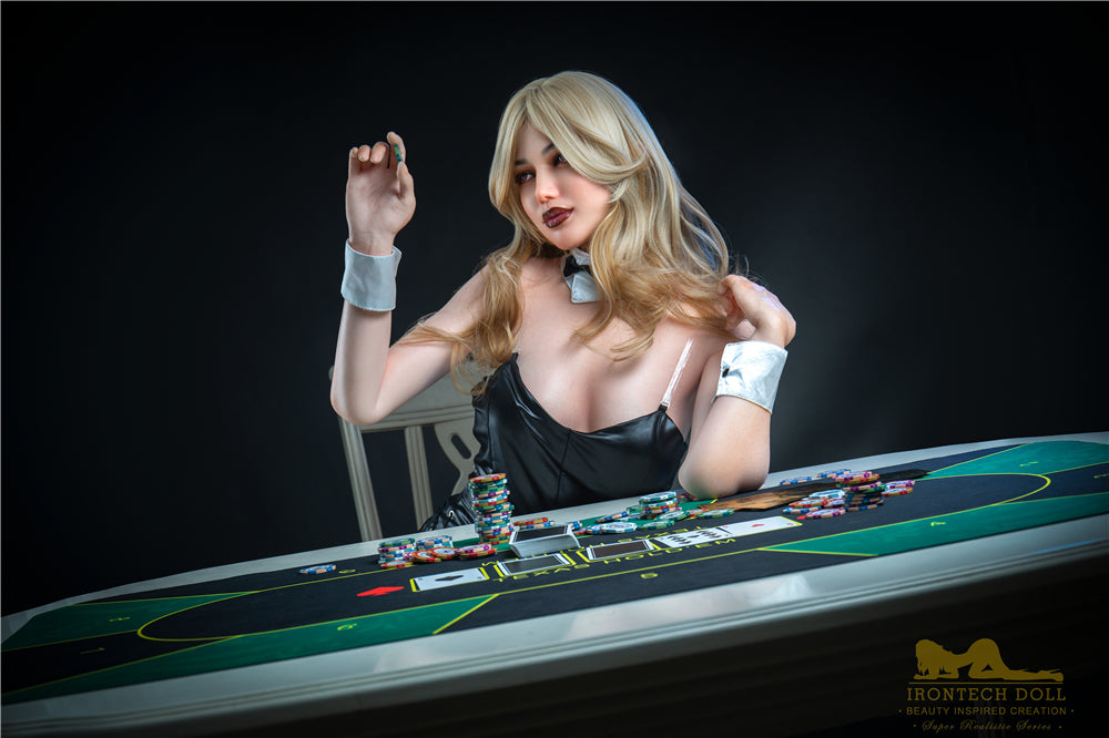 Picture of Irontech Silicone Sex Doll Celine S13: Female White Sex Doll (Full Silicone)