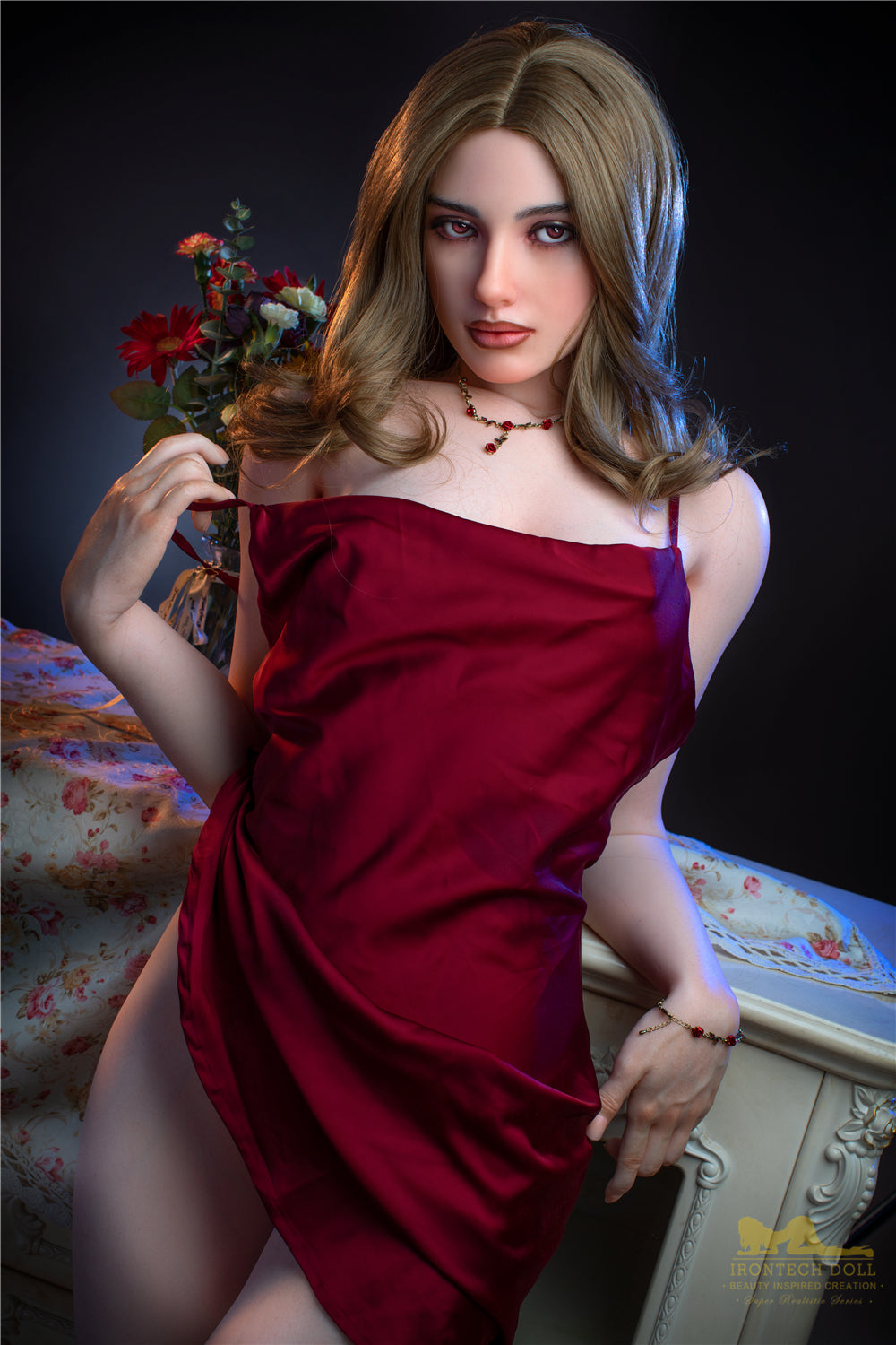 Picture of Irontech Silicone Sex Doll Luna S17(ROS Available): White Full Silicone Sex Doll