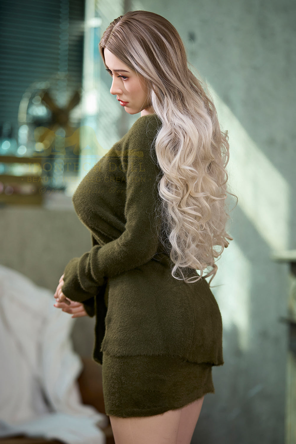 Picture of Irontech Silicone Sex Doll S7: White Sex Doll (Full Silicone)