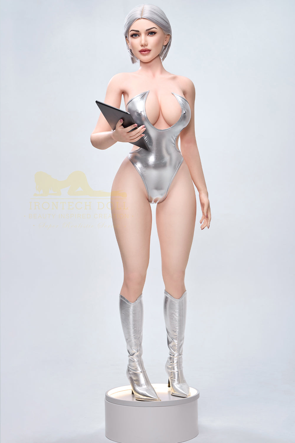 Picture of Irontech Silicone Sex Doll S13: White Sex Doll (Full Silicone)