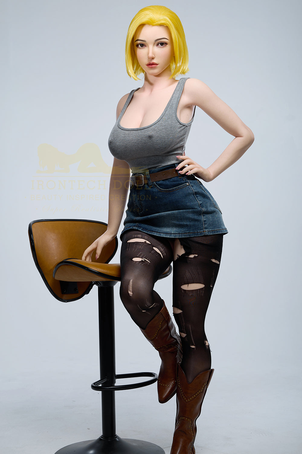 Picture of Irontech Silicone Doll S41: Irontech Asian Sex Doll (Full Silicone)