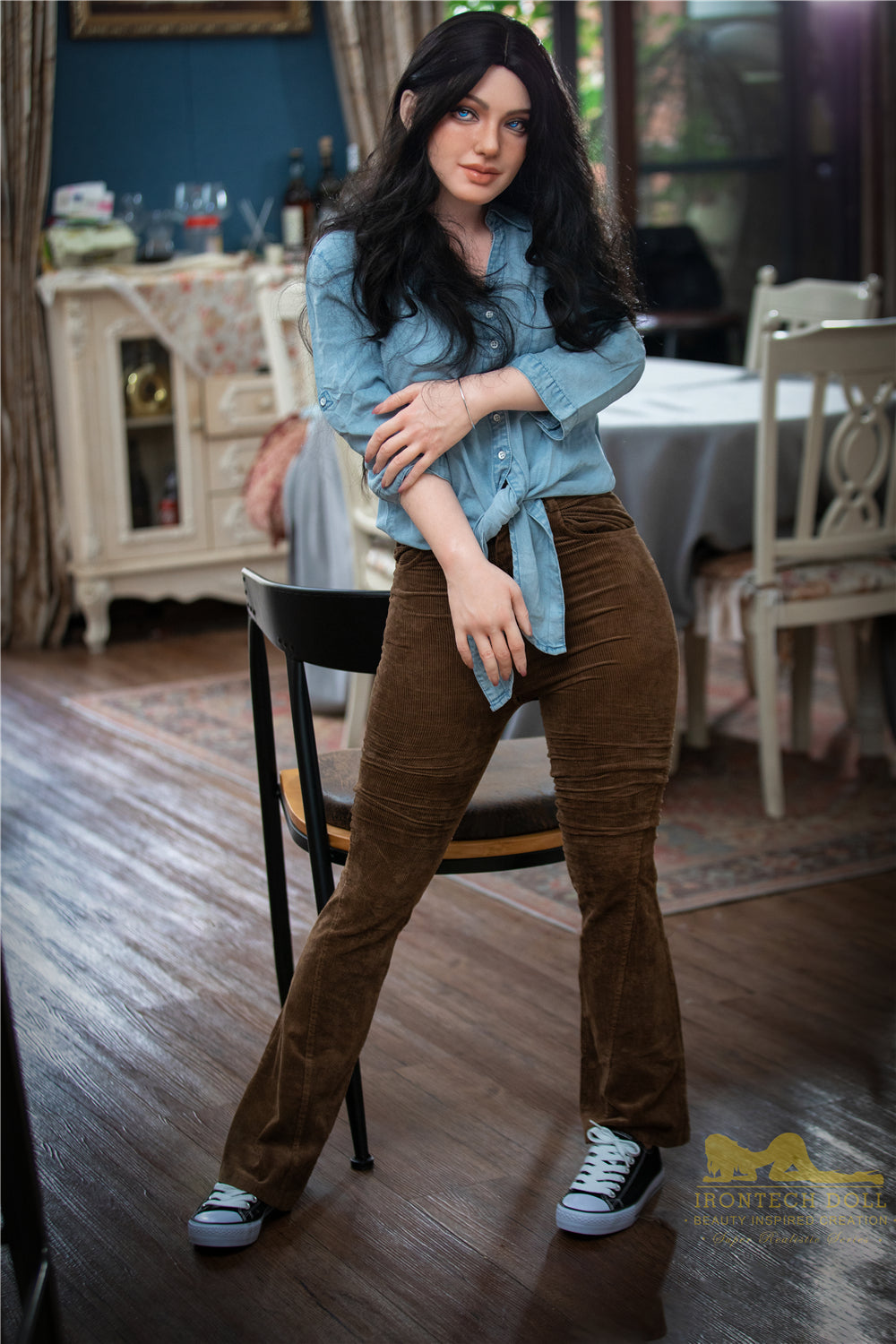 Picture of Irontech Silicone Sex Doll Ivy S27: Irontech White Sex Doll (Full Silicone)