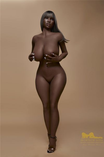 Picture of Irontech Silicone Doll Penny S33: Irontech Black Sex Doll(Full Silicone)