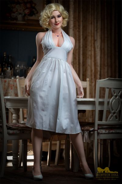 Picture of Irontech Silicone Doll Carmel S12: Irontech White Sex Doll (Full Silicone)