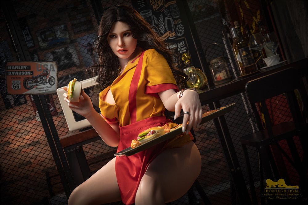 Picture of Irontech Silicone Sex Doll Pearl S19: White Full Silicone Sex Doll