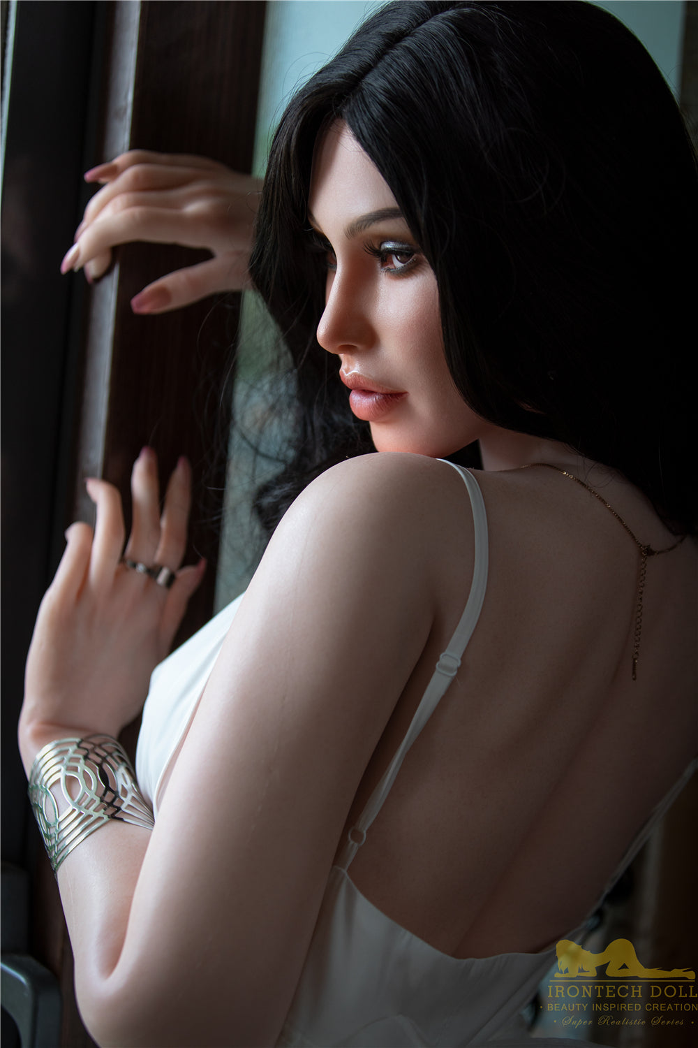 Picture of Irontech Silicone Sex Doll S26(ROS Available): White Sex Doll (Full Silicone)