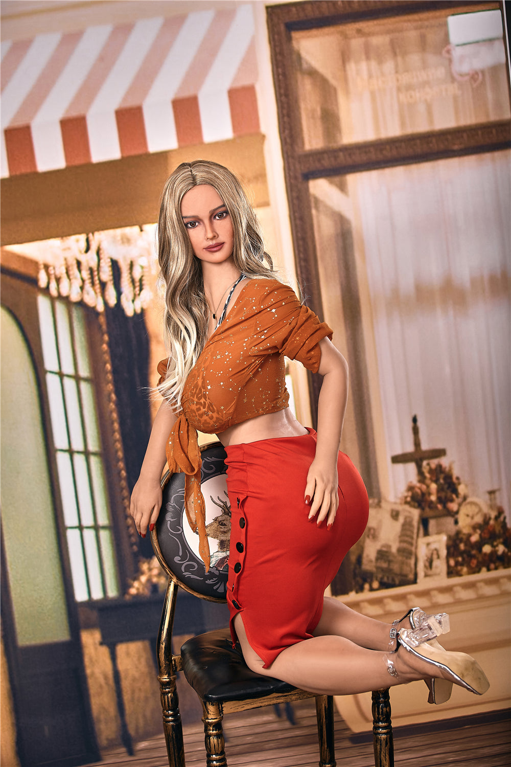 Picture of Irontech Tpe Sex Doll Hellen: Irontech White Sex Doll