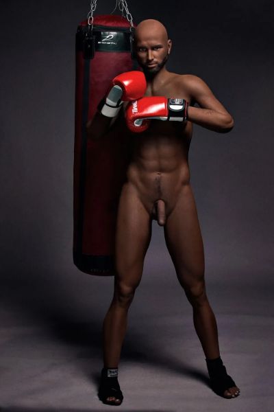 Show details for Irontech Male Doll 175cm/5ft9 Male TPE Sex Doll – Kevin (Black Skin) Picture of Irontech Male Doll 175cm/5ft9 Male TPE Sex Doll – Kevin (Black Skin)