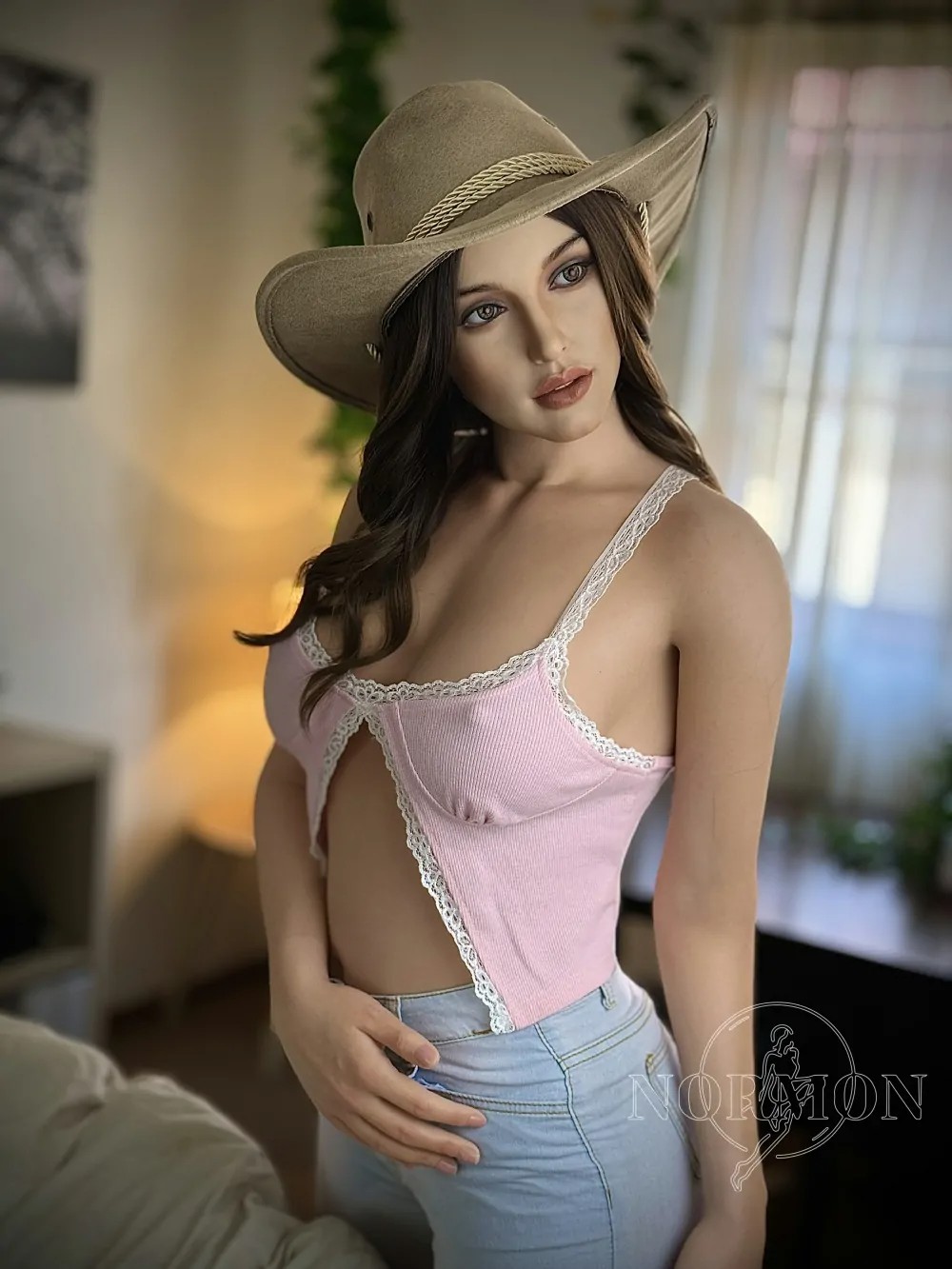 Picture of Normon Doll 170CM/5ft6 C Cup Super Realistic Skin Silcione Sex Doll Tari