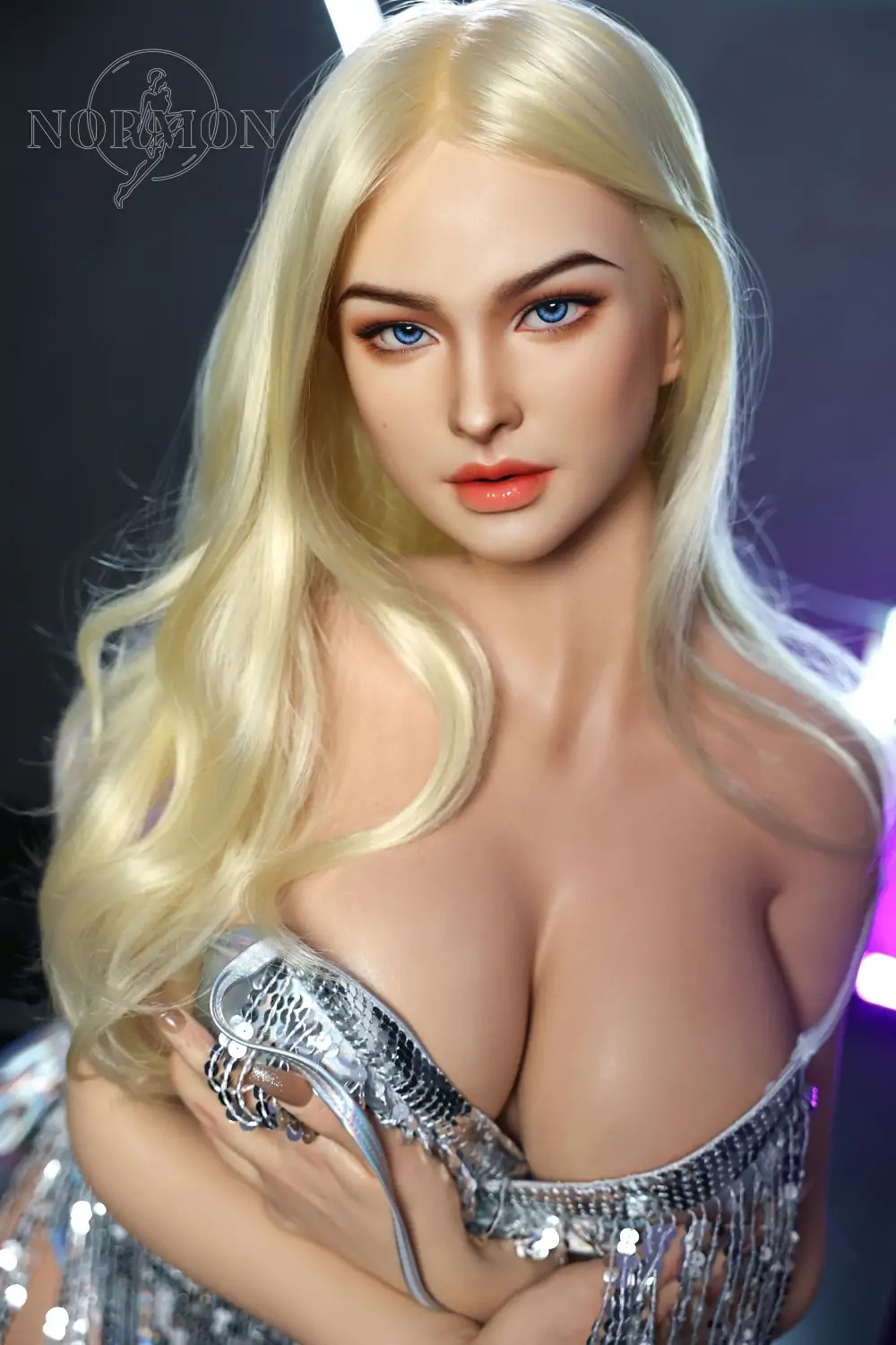 Picture of Normon Doll 160CM/5ft3 E Cup Real Silicone Sex Love Doll Nina