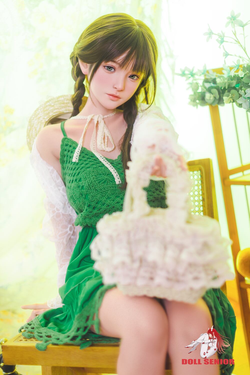 Picture of Doll Senior Hybrid Sex Doll 148cm/4ft10 D-cup Silicone Head Sex Doll – Miye