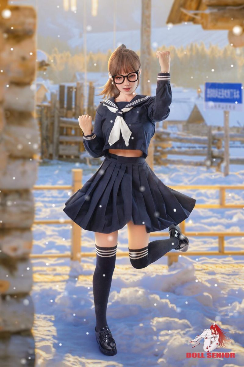 Picture of Doll Senior Hybrid Sex Doll 158cm/5ft2 E-cup Silicone Head Sex Doll – Mengshu