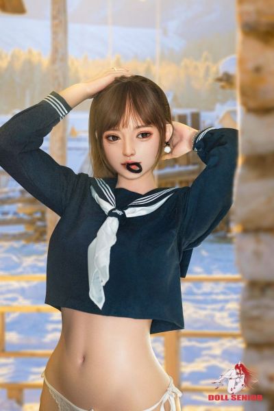 Picture of 158cm/5ft2 E-cup Silicone Head Sex Doll – Mengshu