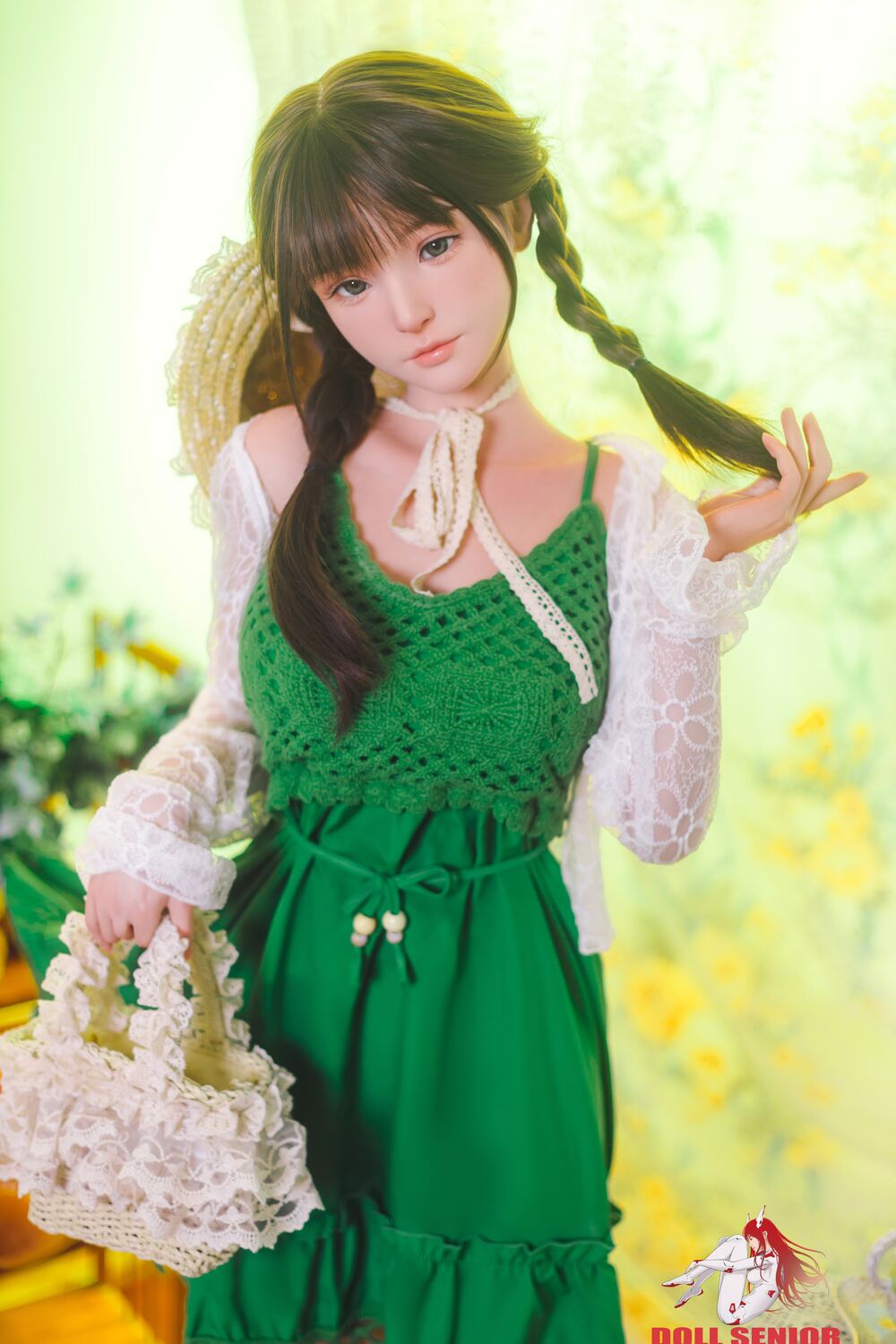 Picture of Doll Senior Hybrid Sex Doll 148cm/4ft10 D-cup Silicone Head Sex Doll – Miye