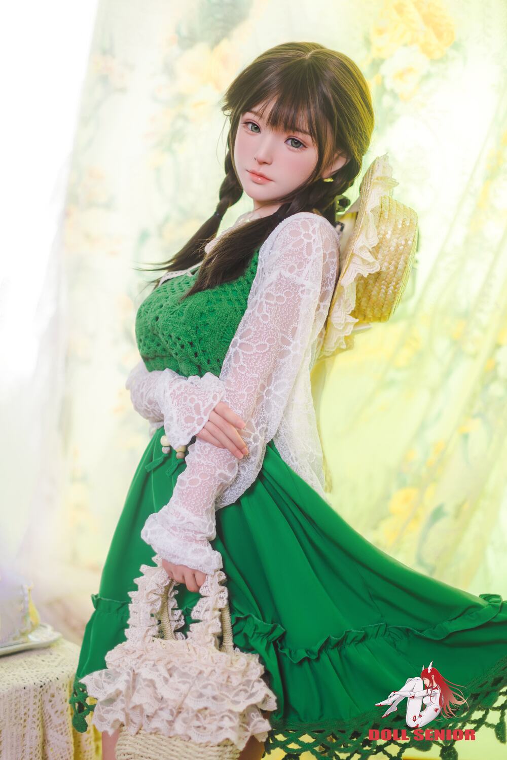 Picture of Doll Senior Hybrid Sex Doll 148cm/4ft10 D-cup Silicone Head Sex Doll – Miye