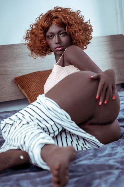 Show details for Black Lifelike TPE Sex Doll Amy 158cm #C10 Picture of Black Lifelike TPE Sex Doll Amy 158cm #C10