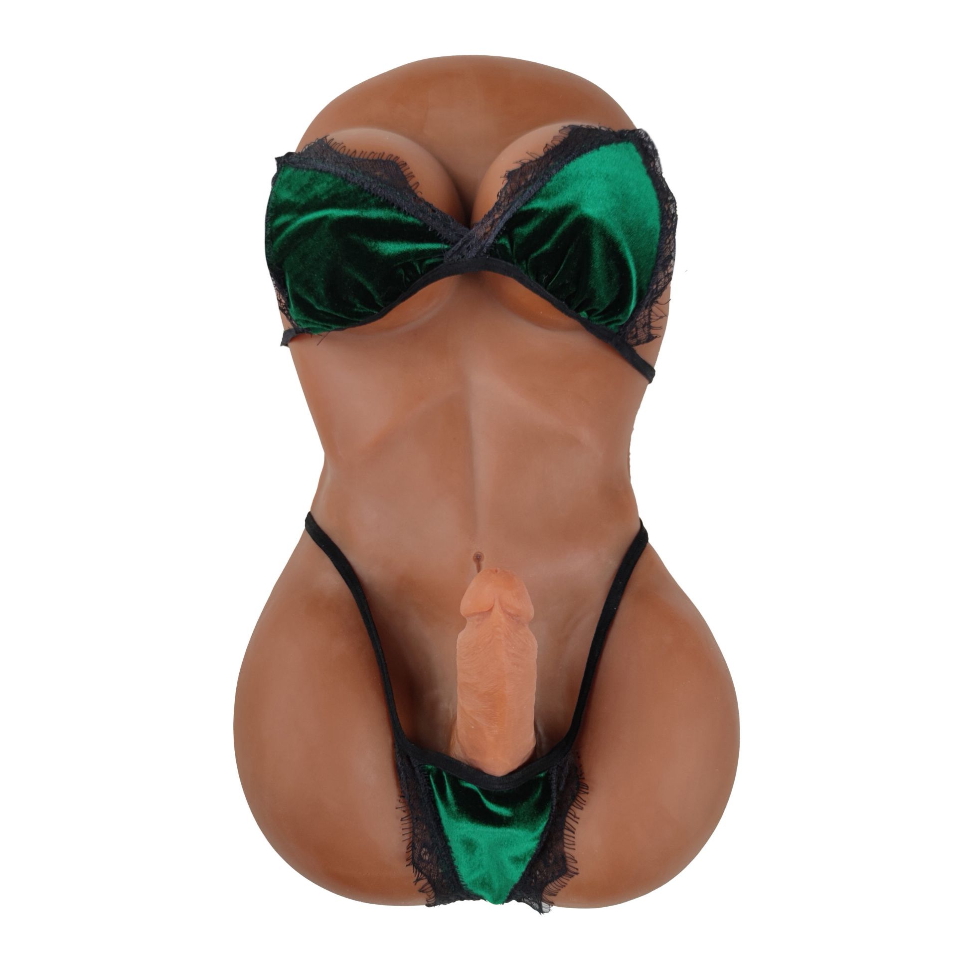 Picture of Torso Sex Doll Cox: (16.09LB) Shemale Torso Trans Sex Doll With Lifelike Penis and Breast