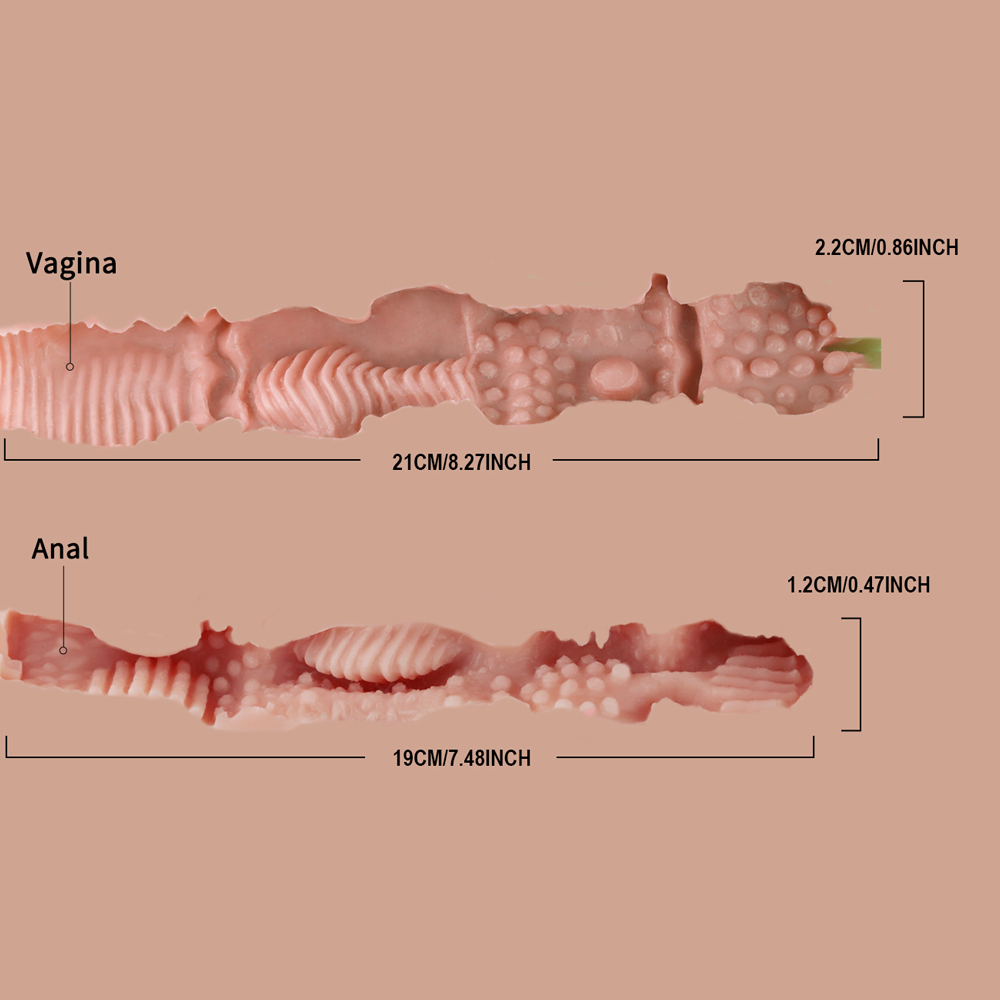 Picture of Torso Sex Doll Natalie: (42LB) Lifelike Hip Torso Sex Doll With Flexible Long Legs