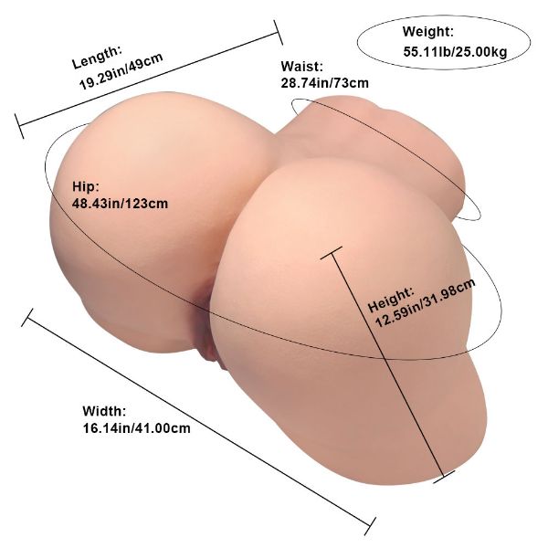 Show details for Jennifer 2.0: (55.11LB) Big Ass Doggy Style Sex Doll Hip Male Masturbator Picture of Jennifer 2.0: (55.11LB) Big Ass Doggy Style Sex Doll Hip Male Masturbator