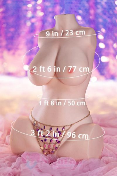 Show details for 54cm/1ft9 E-cup Silicone Life-size Sex Doll Torso Picture of 54cm/1ft9 E-cup Silicone Life-size Sex Doll Torso