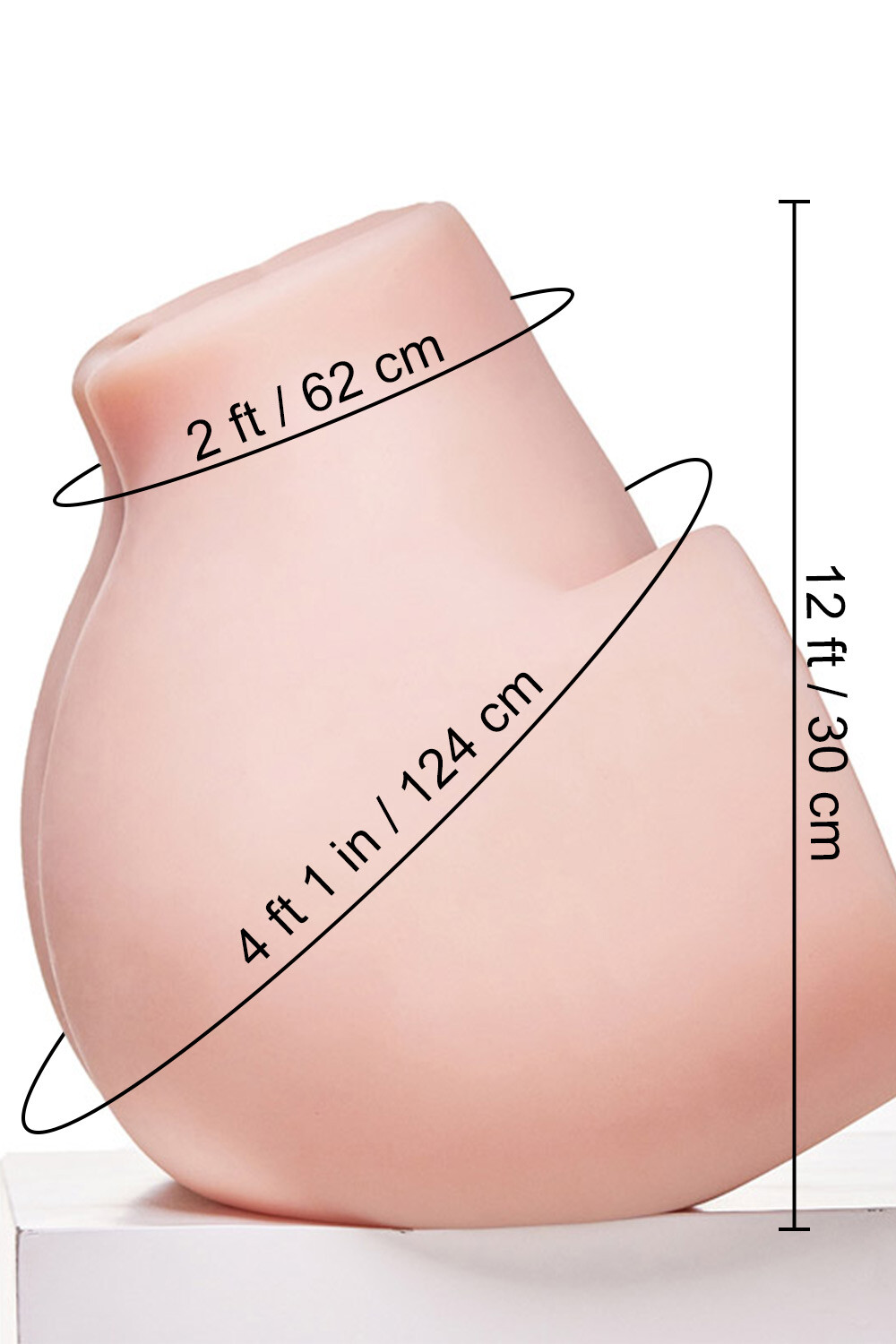 Picture of Sigafun - 30cm/12in 33LB TPE Big Ass Masturbator