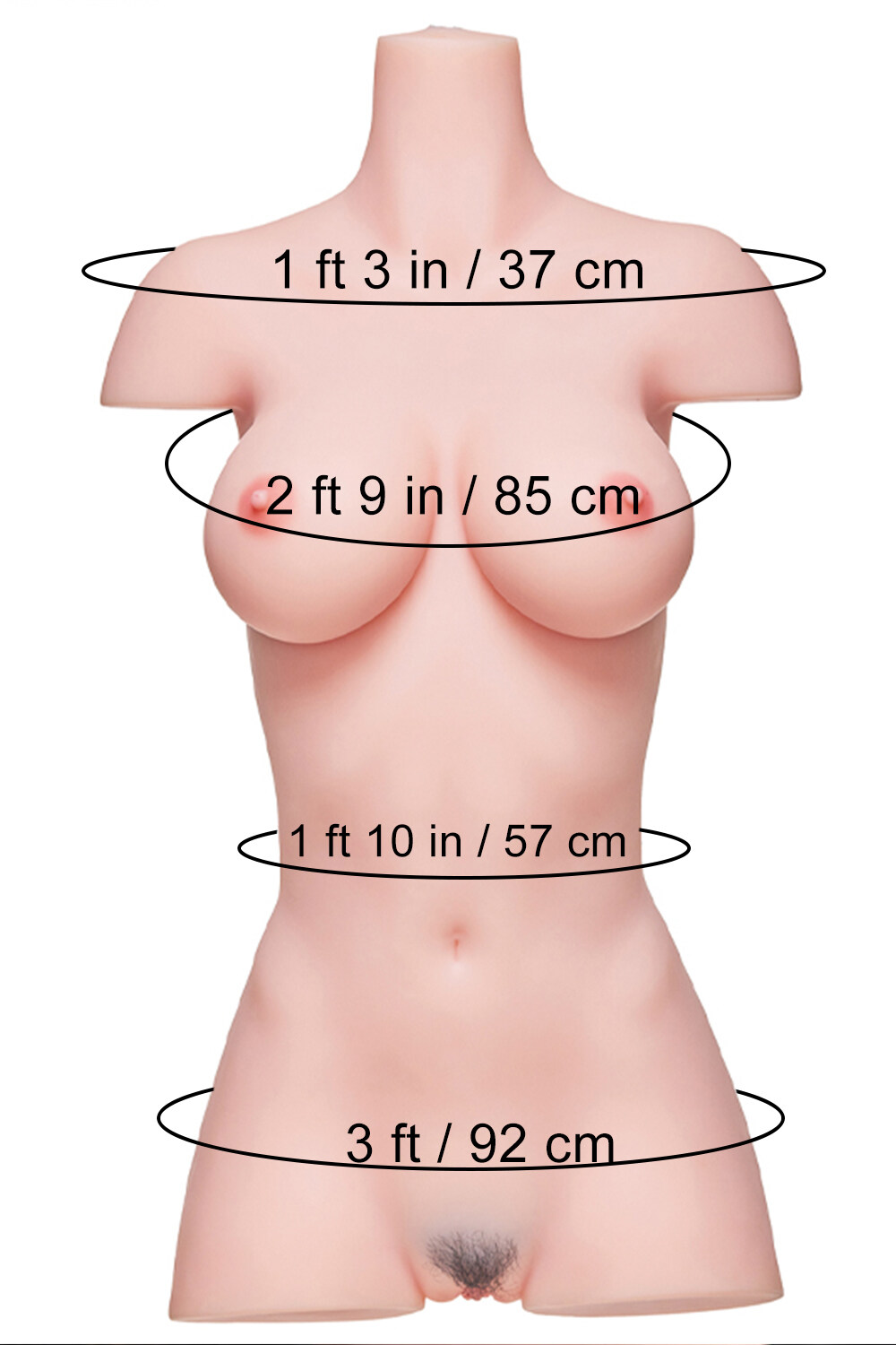 Picture of Sigafun - 69cm/2ft3 44LB TPE Life-size Sex Doll Torso