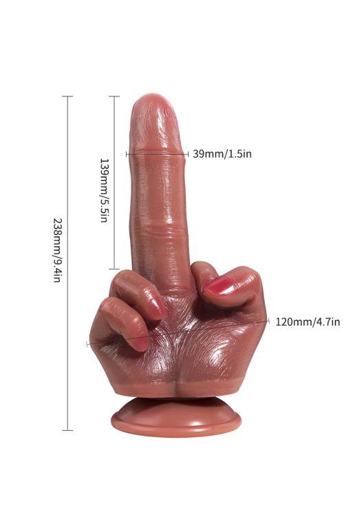 Picture of Sigafun - 13.9cm/5in 1.26LB Silicone Dildo