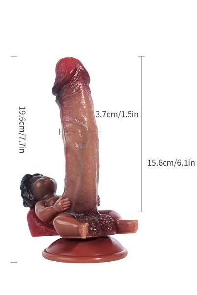 Show details for 15.6cm/6in 0.91LB Silicone Dildo Picture of 15.6cm/6in 0.91LB Silicone Dildo