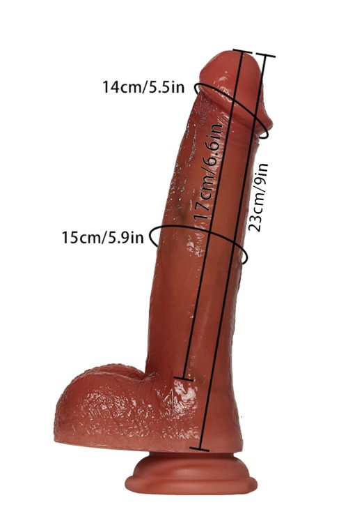 Picture of Sigafun - 17cm/7in 0.66LB Silicone Dildo